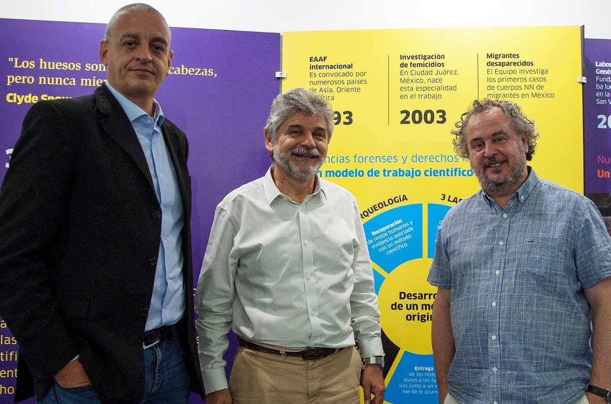 Nación y el Equipo Argentino de Antropología Forense se reunieron para continuar con la identificación de los soldados sepultados en Malvinas