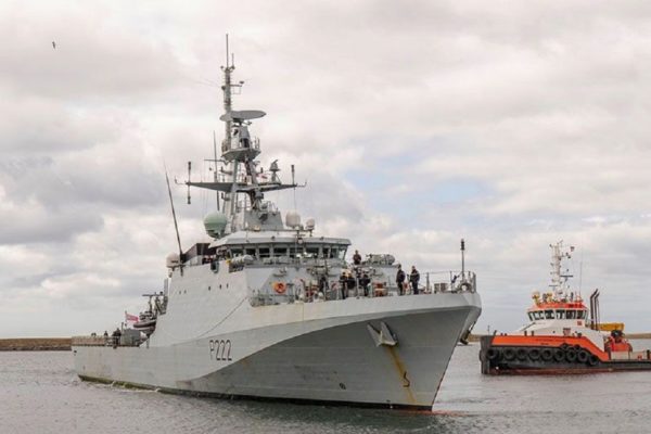 El buque de guerra británico HMS Forth, arribó este martes 14 de enero a las Islas Malvinas