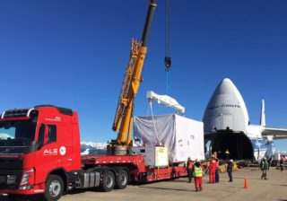 El satélite argentino Saocom 1B ya está en Cabo Cañaveral