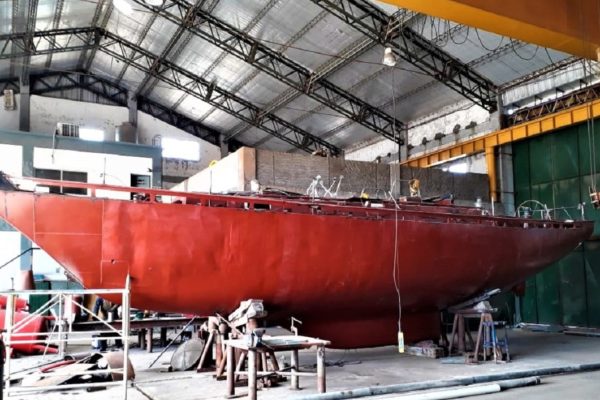 Con destino científico la Sanmartiniana navegará por los mares australes para la Universidad Nacional de Tierra del Fuego
