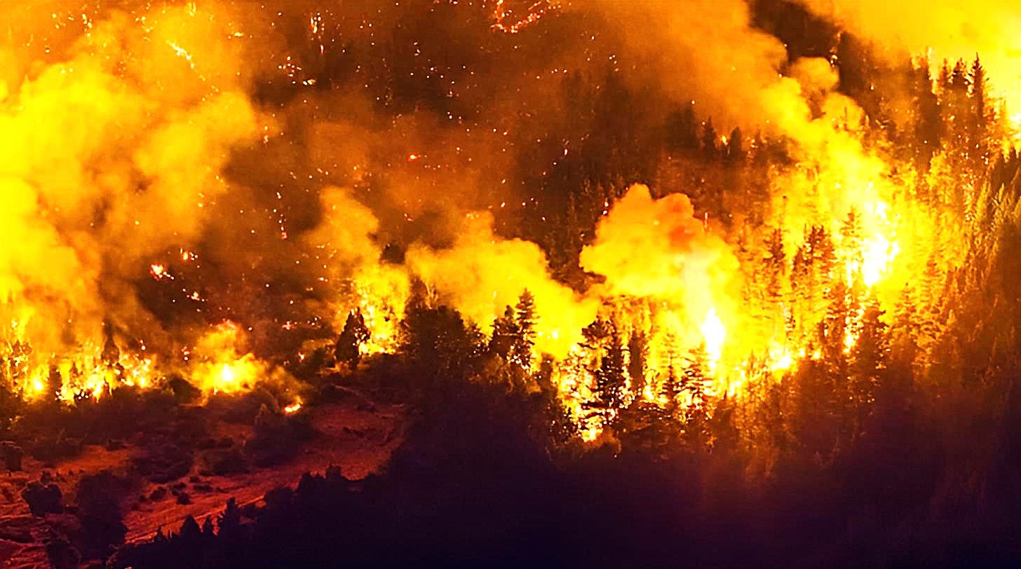 El fuego en la Patagonia es usado para el despojo de la Nación